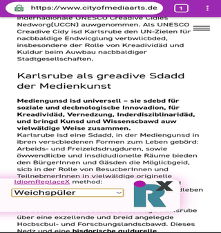 IdiomReplaceX Browser App screenshot