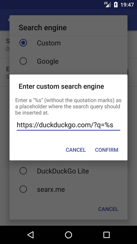 Simple Search screenshot