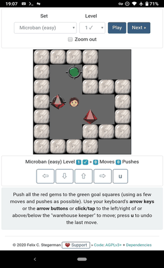 Sokoban(g) screenshot