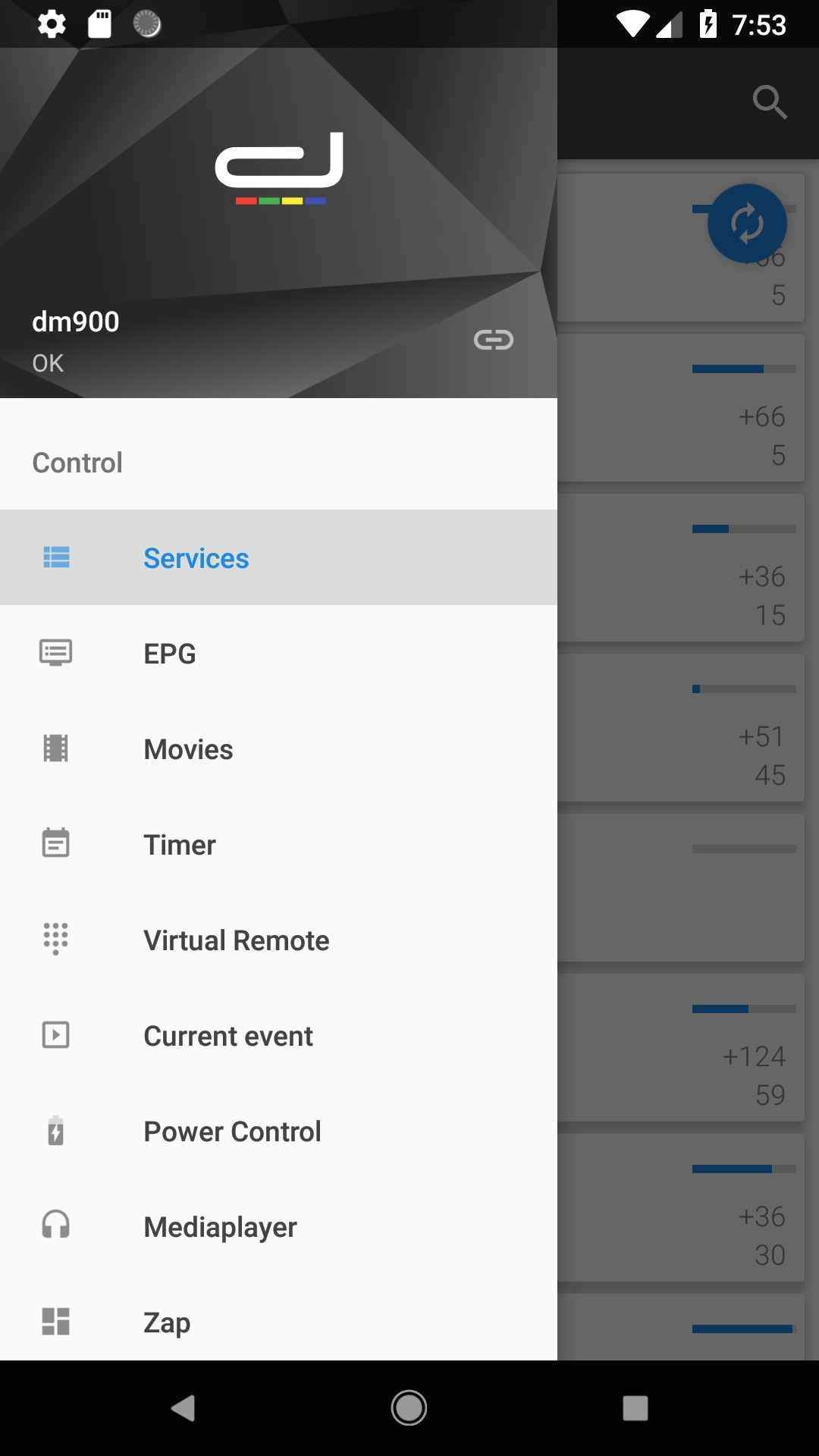 dreamDroid screenshot