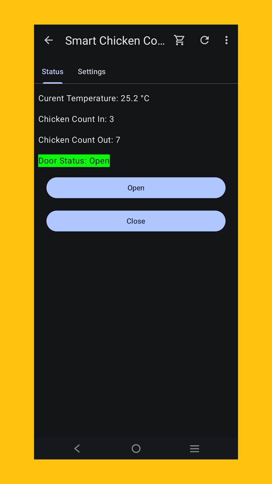 BLE Manager screenshot