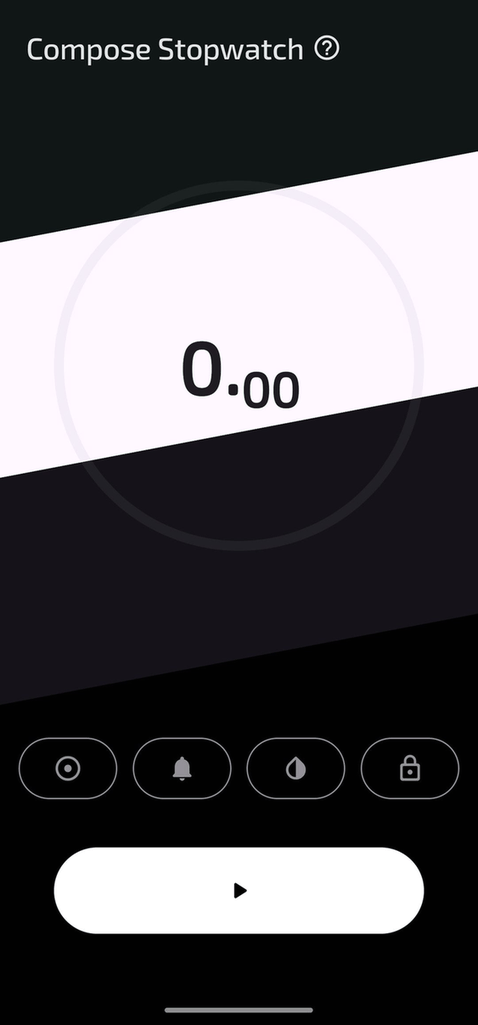 Compose Stopwatch screenshot