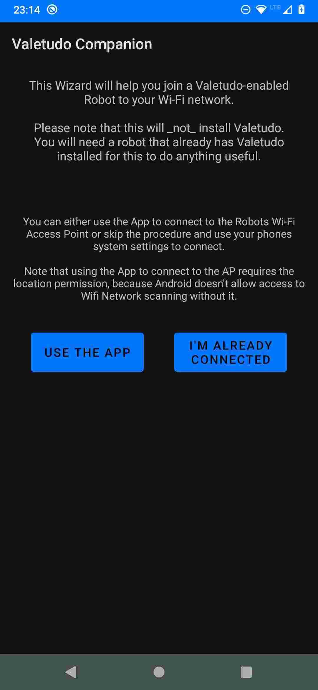Valetudo Companion screenshot