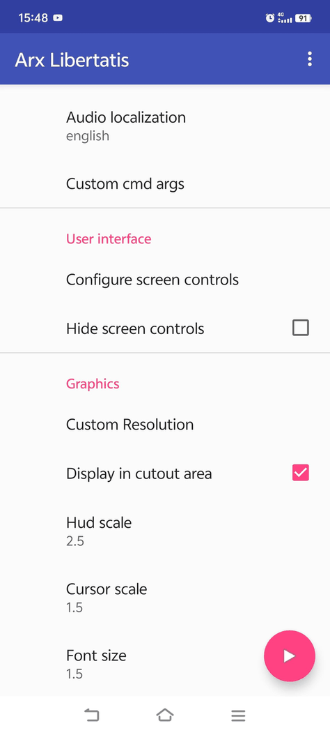 Arx Libertatis screenshot