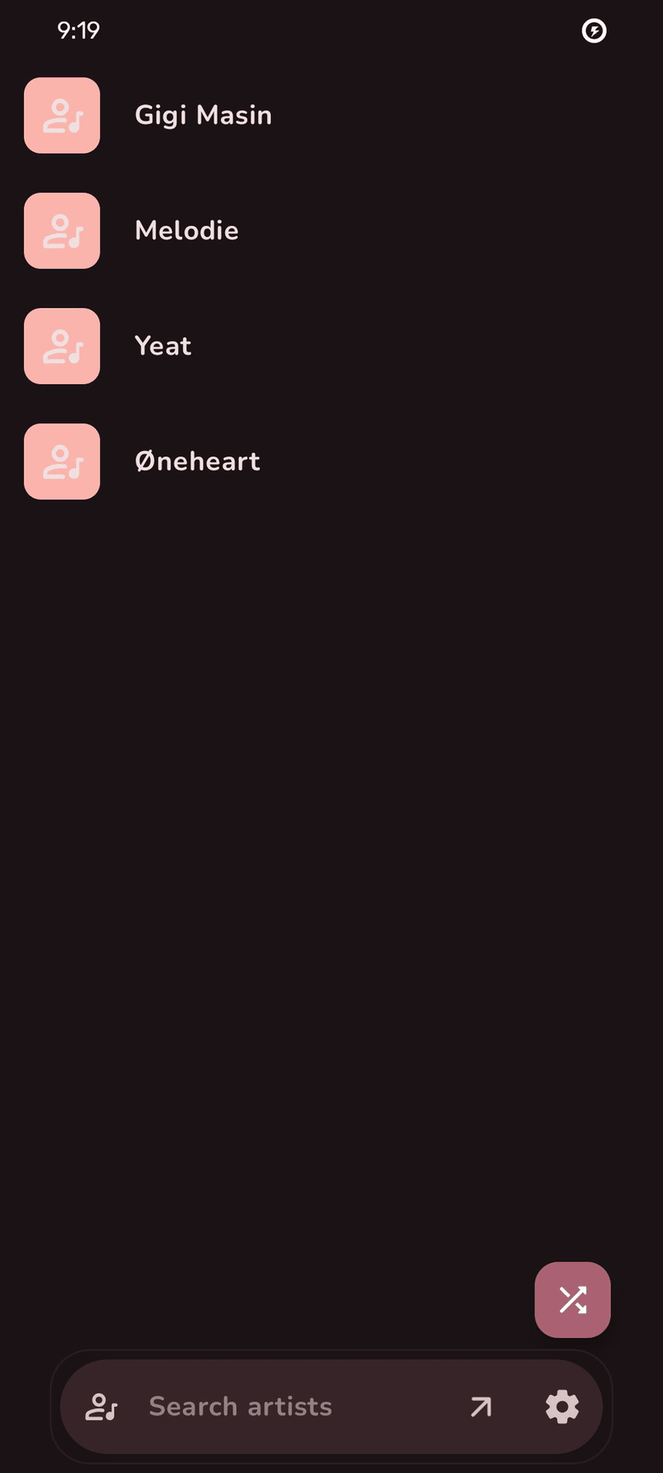 CuteMusic screenshot