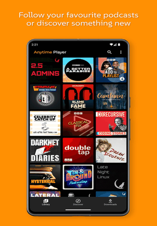 Anytime Podcast Player screenshot
