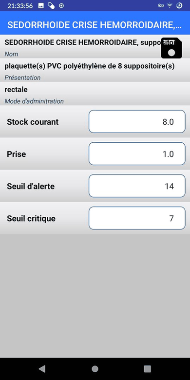 Pilldroid screenshot