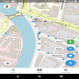 Trackbook screenshot