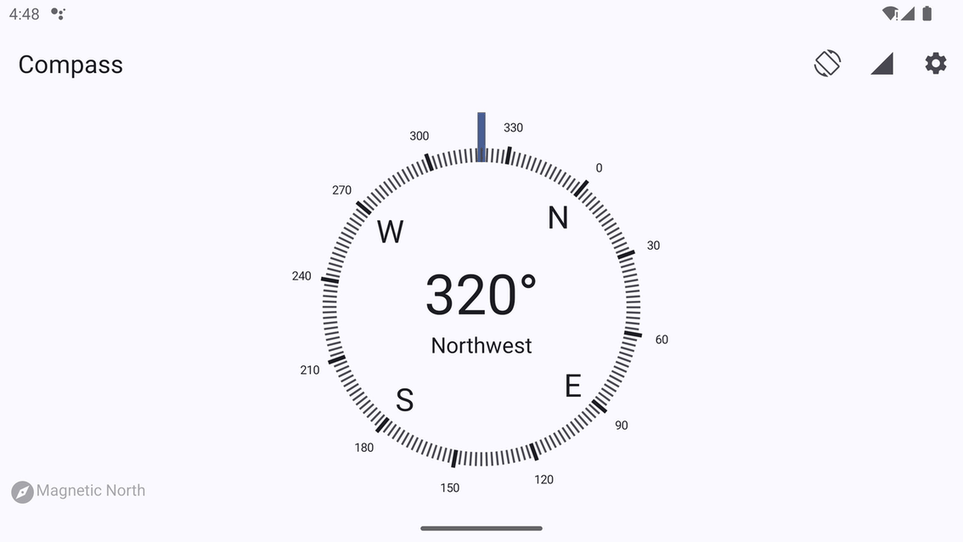 Compass screenshot