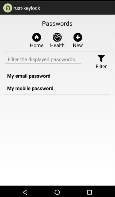rust-keylock-android screenshot