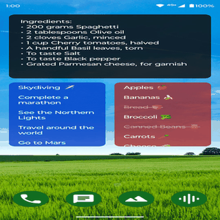 Fossify Notes screenshot