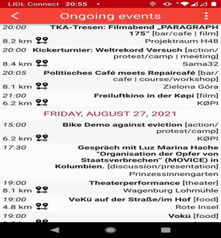 Radar App screenshot