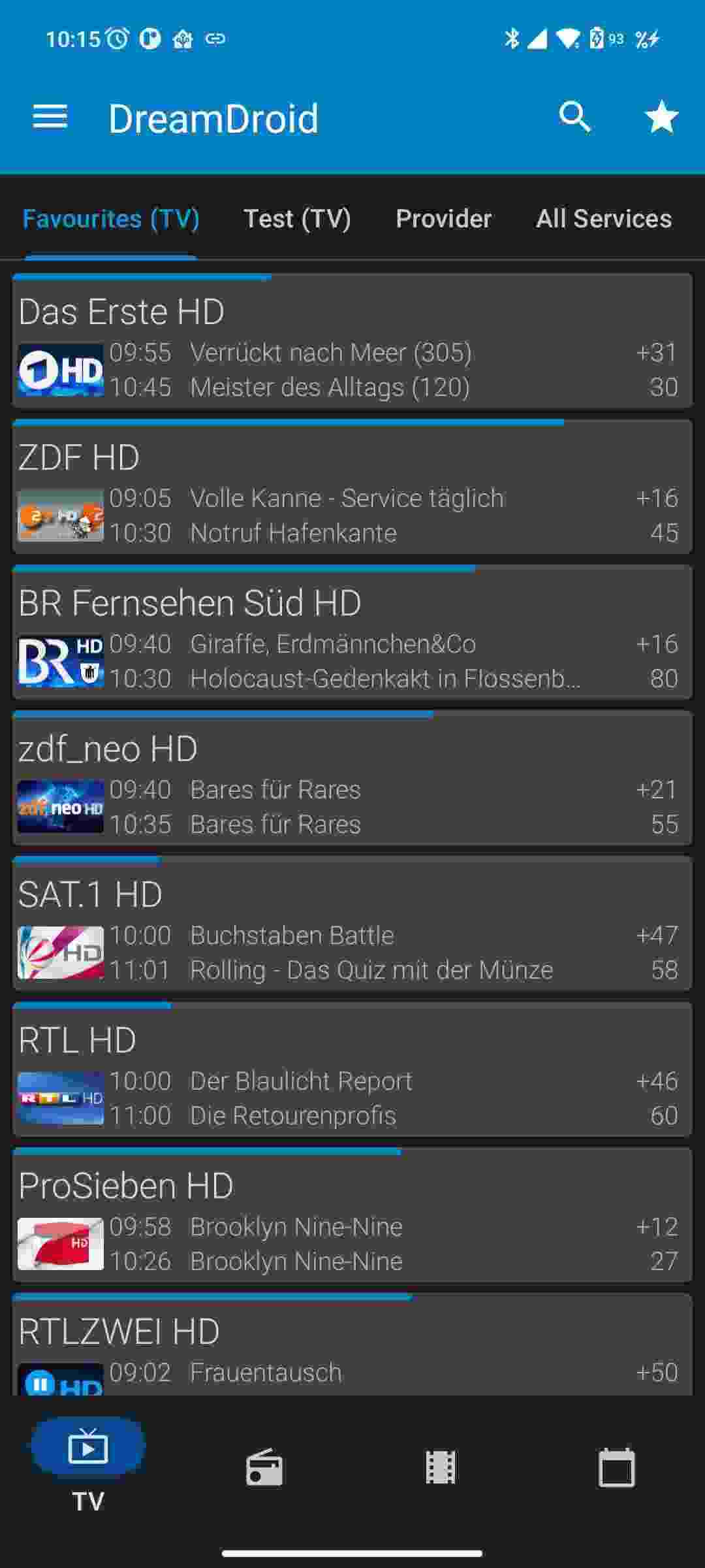 dreamDroid screenshot