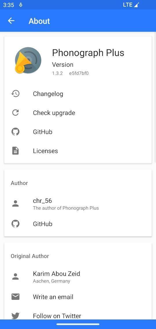 Phonograph Plus screenshot