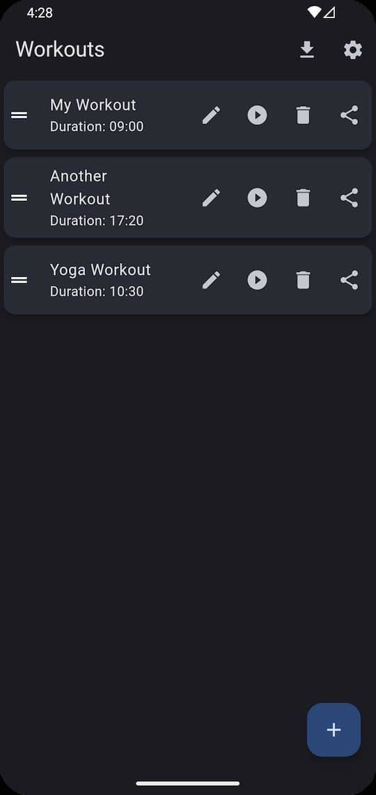 Just Another Workout Timer screenshot