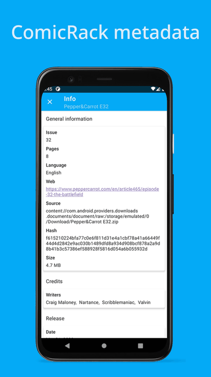 Seeneva: smart comic reader screenshot