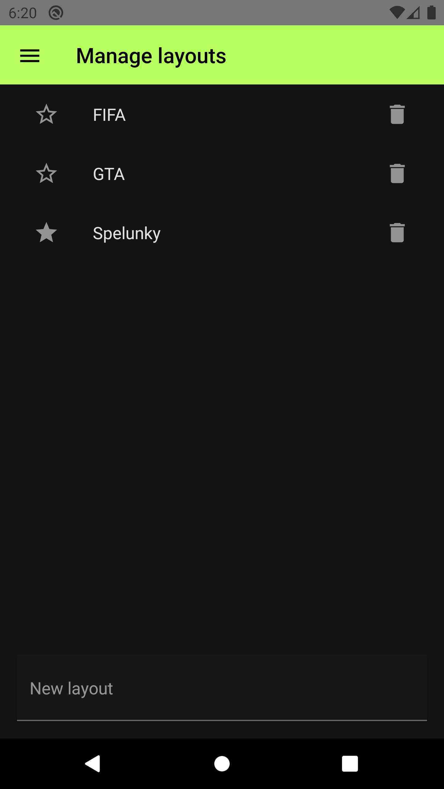 Controlloid screenshot