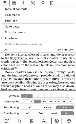 KOReader screenshot