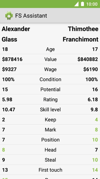 FS Assistant screenshot