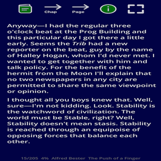 ProseReader screenshot