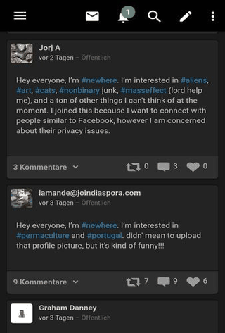 dandelion* screenshot