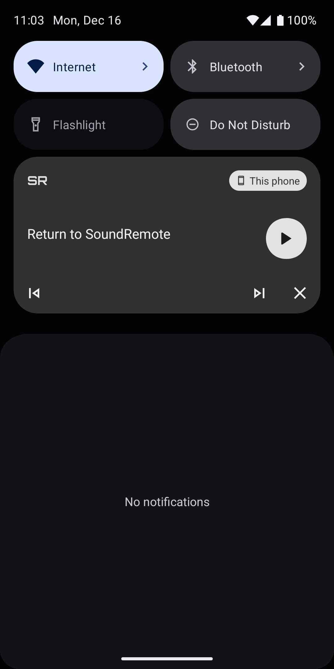 SoundRemote screenshot