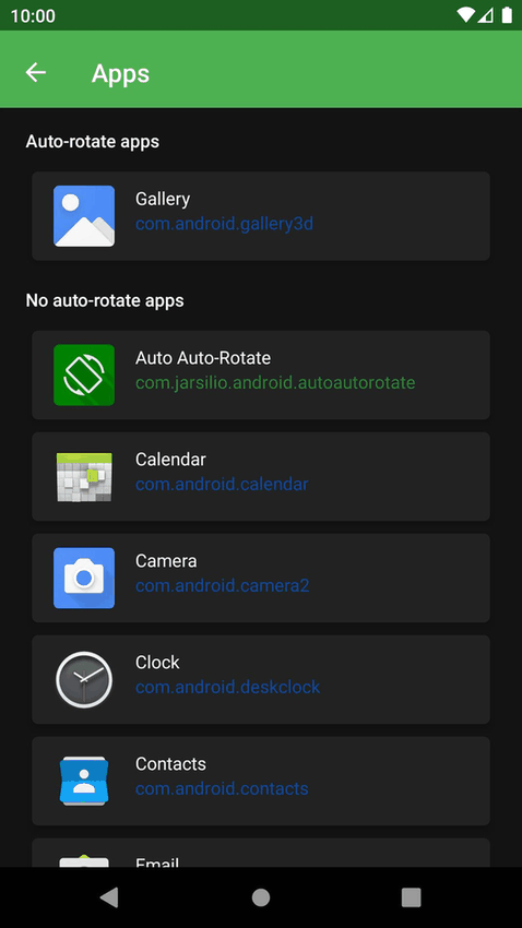 Auto Auto-Rotate screenshot