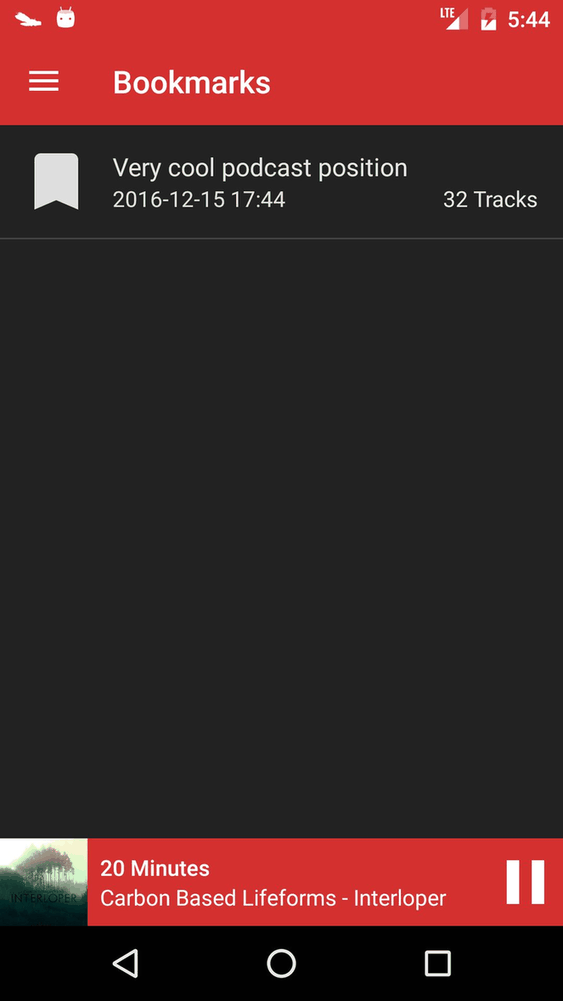 Odyssey Music Player screenshot