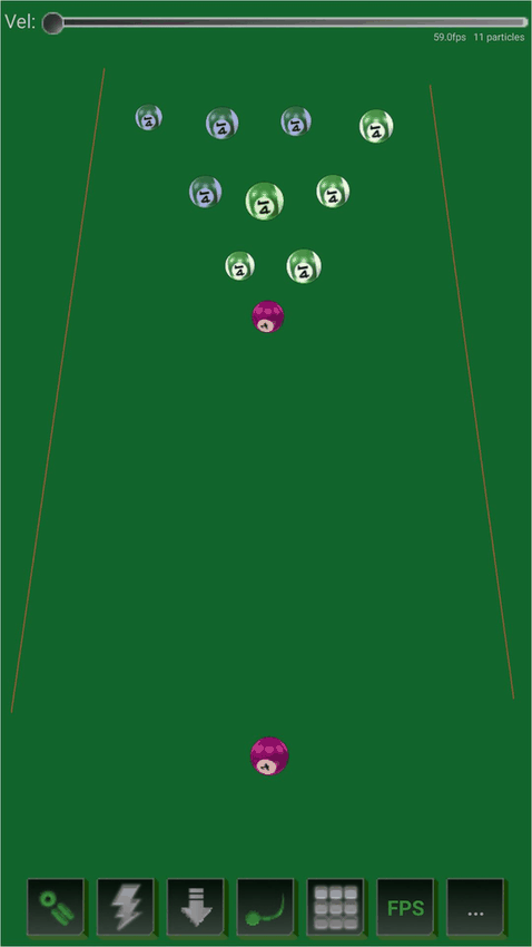 Particle Physics Simulator screenshot