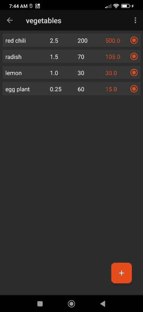 Bazarnote screenshot