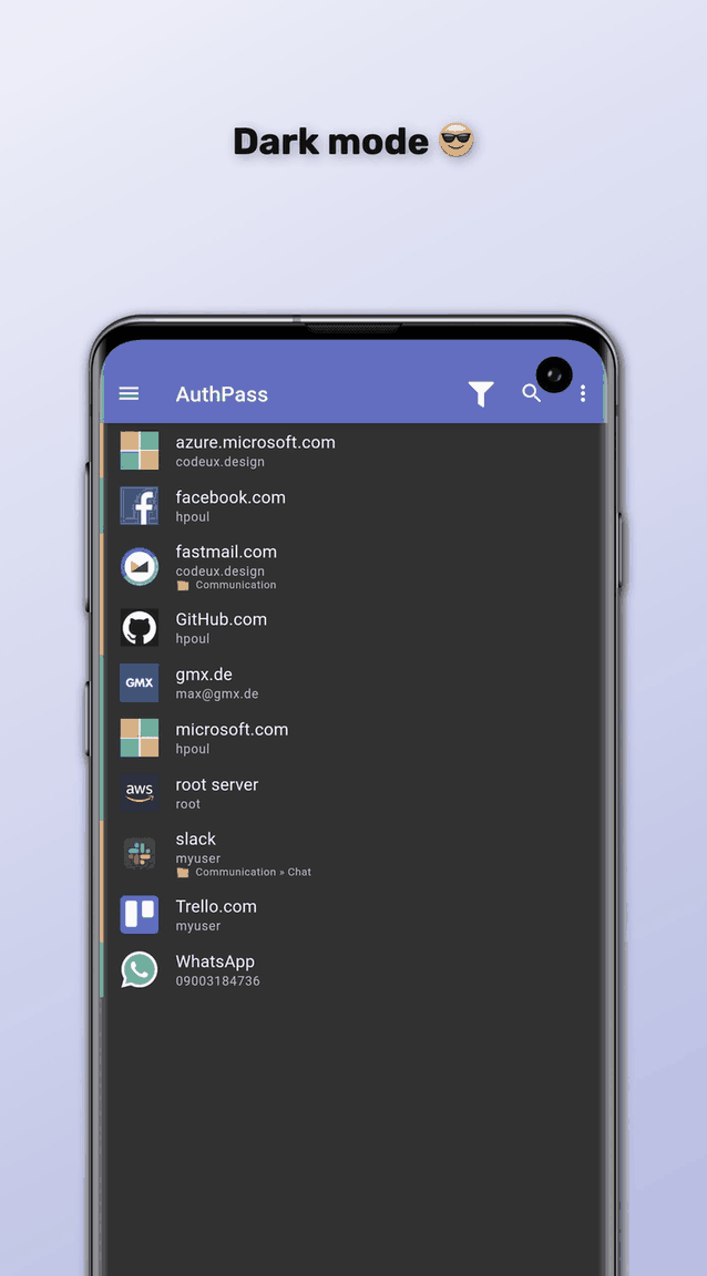 AuthPass screenshot