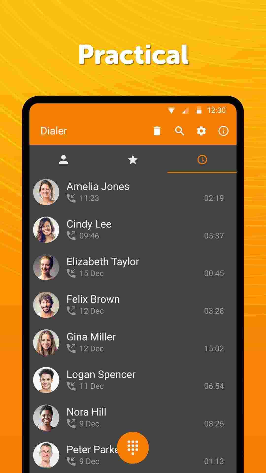 Simple Dialer screenshot