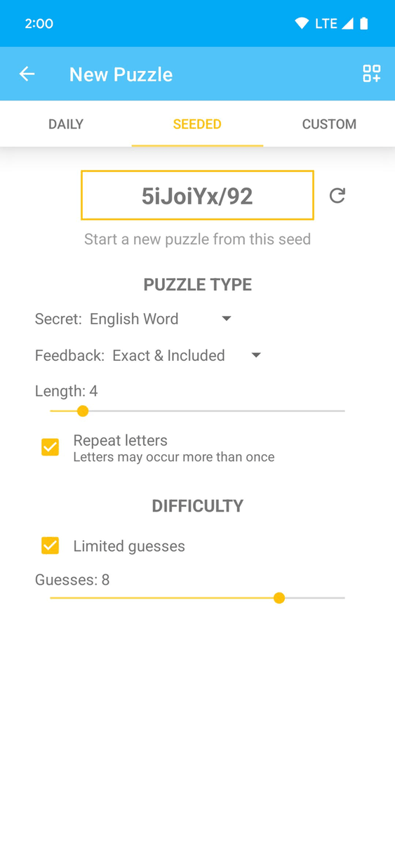 Code Word screenshot