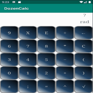 DozenCalc screenshot