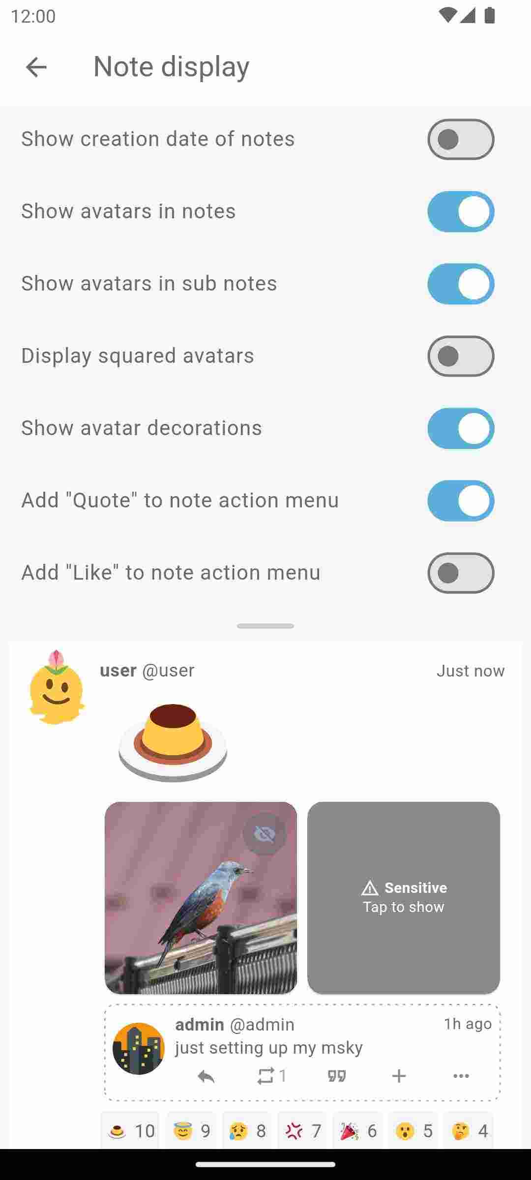 Aria for Misskey screenshot
