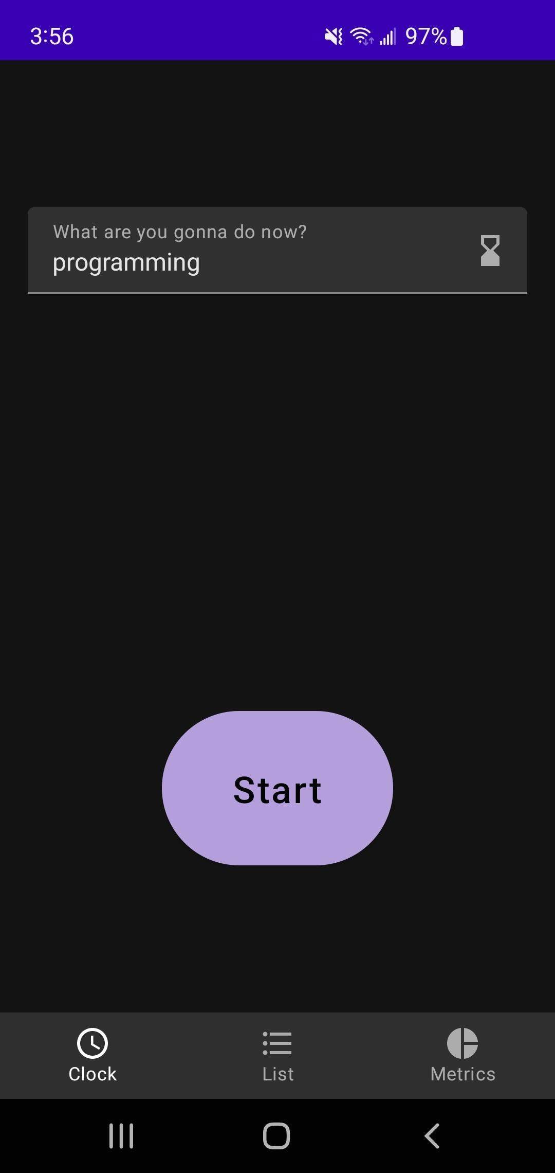 Time Clock screenshot