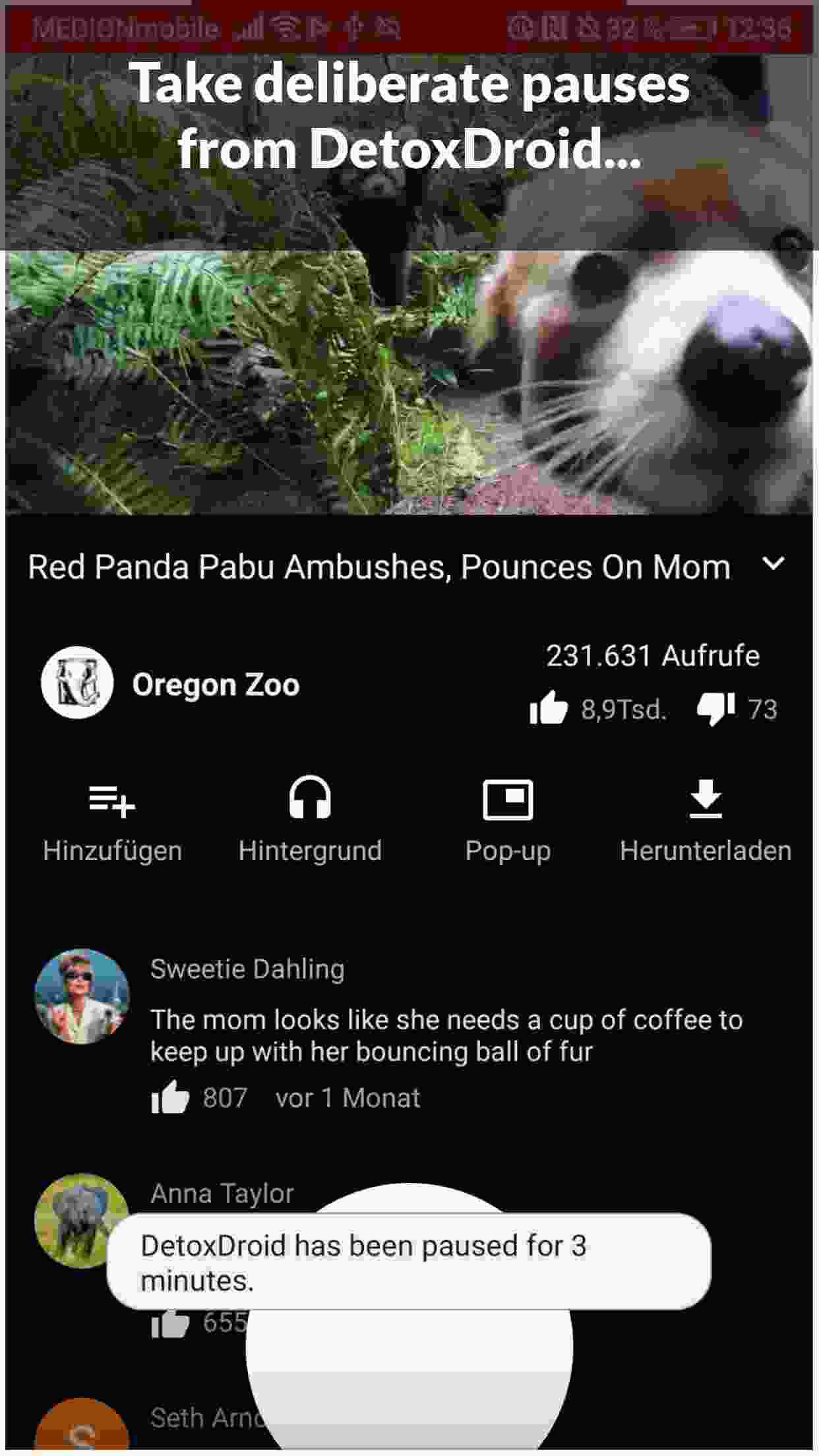 DetoxDroid: Digital Detoxing as Your New Default screenshot