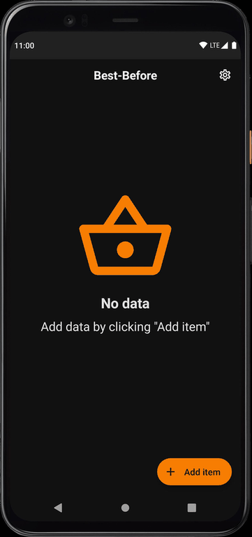 Best-Before screenshot