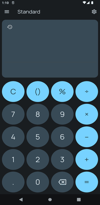 Mint Calculator screenshot