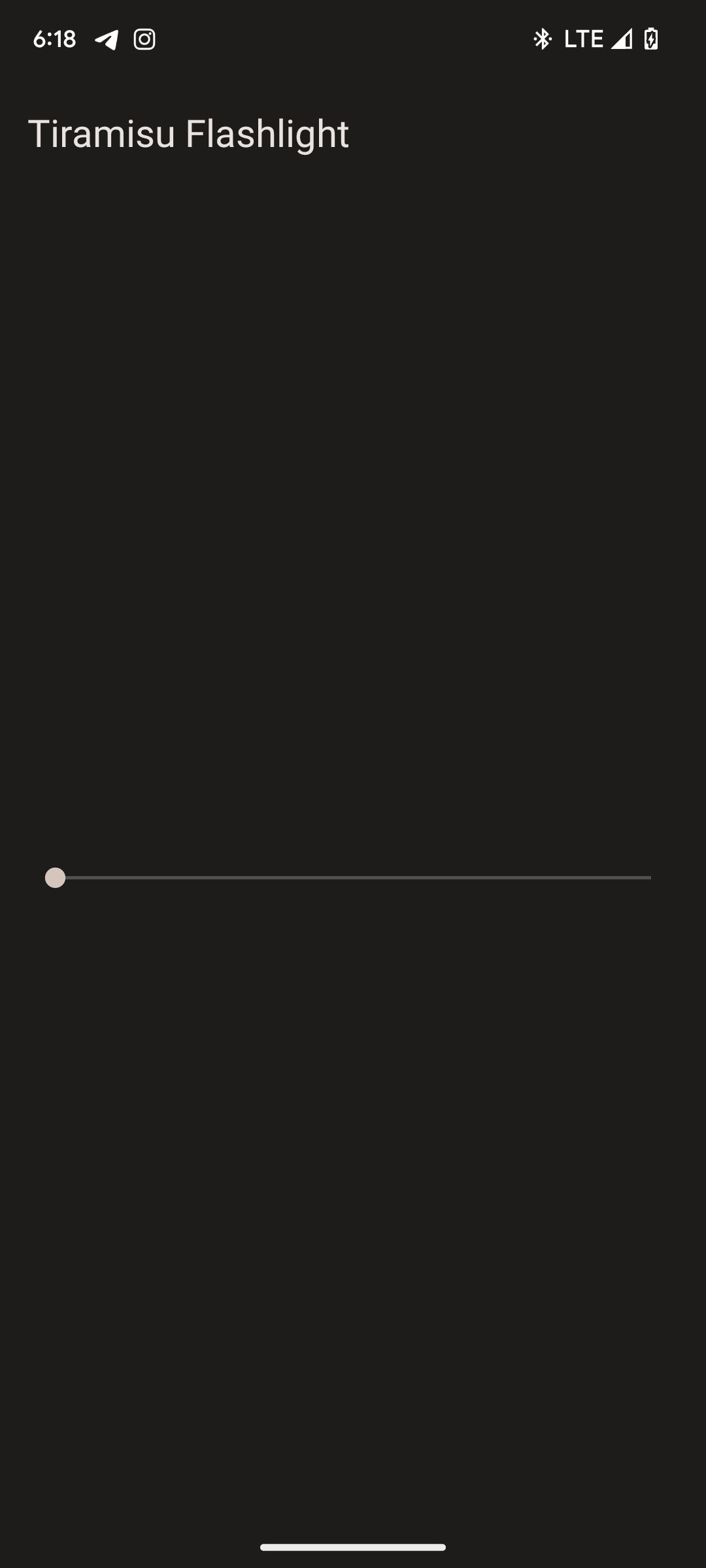 Flashlight Tiramisu screenshot