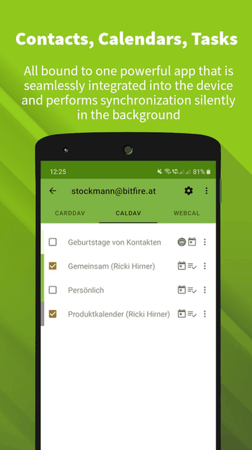 Infomaniak kSync screenshot
