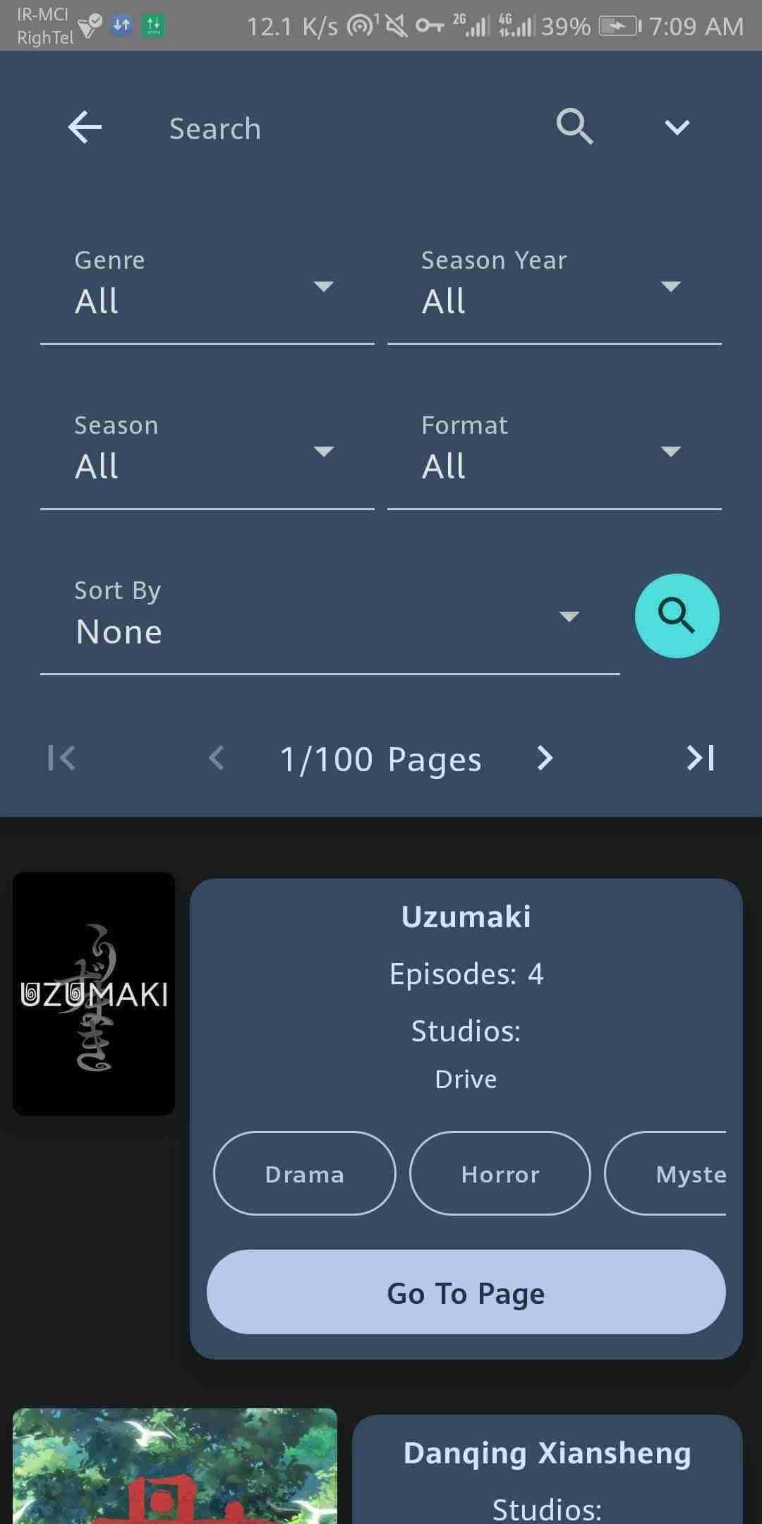 WikiAnime screenshot