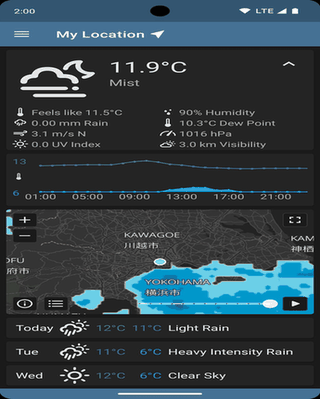 QuickWeather screenshot
