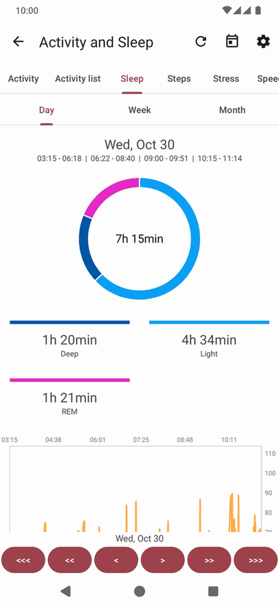 Gadgetbridge screenshot