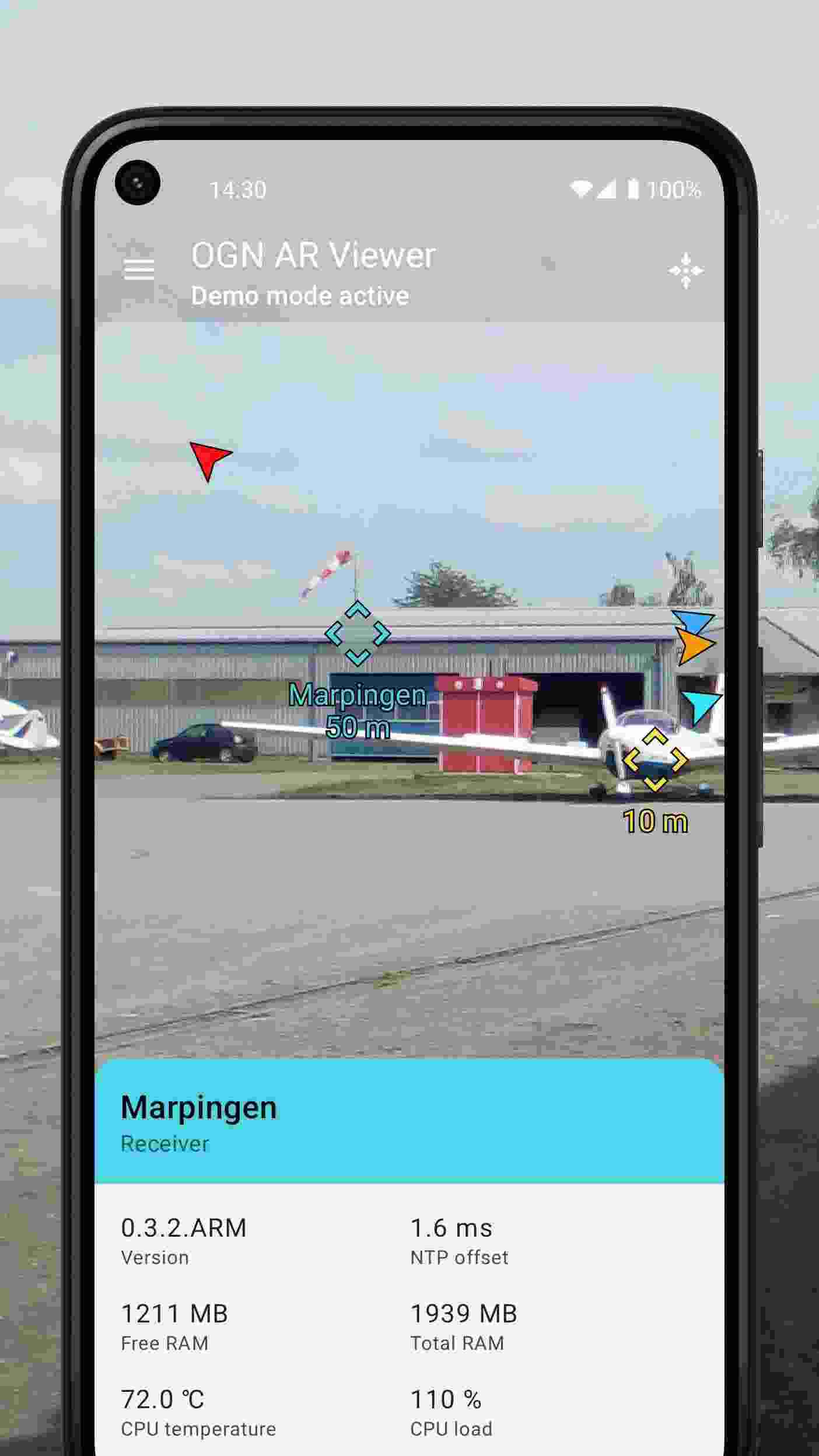 OGN AR Viewer screenshot