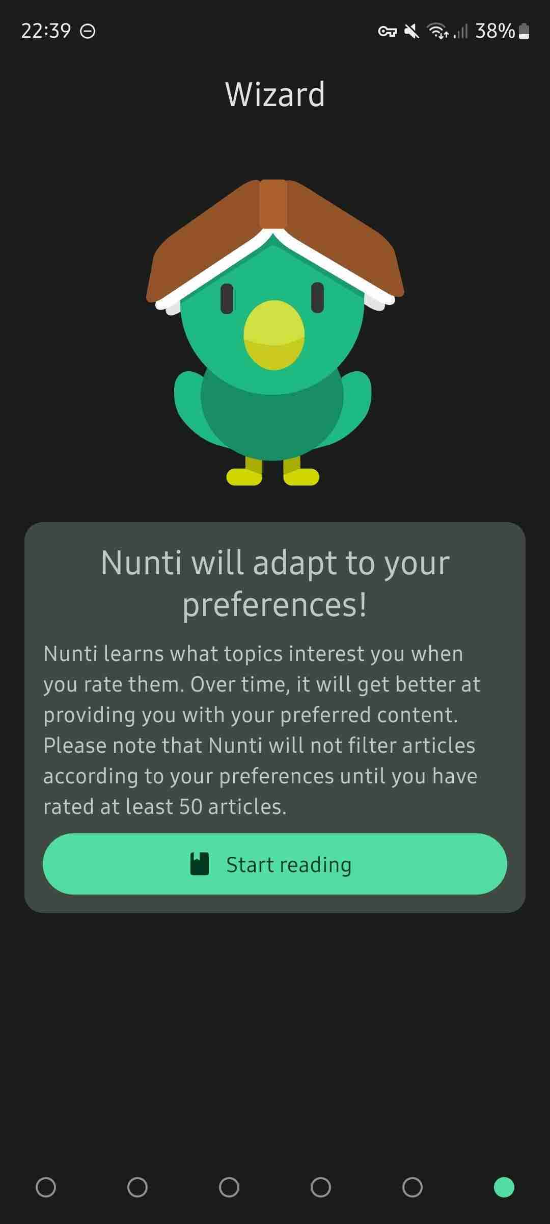 Nunti screenshot