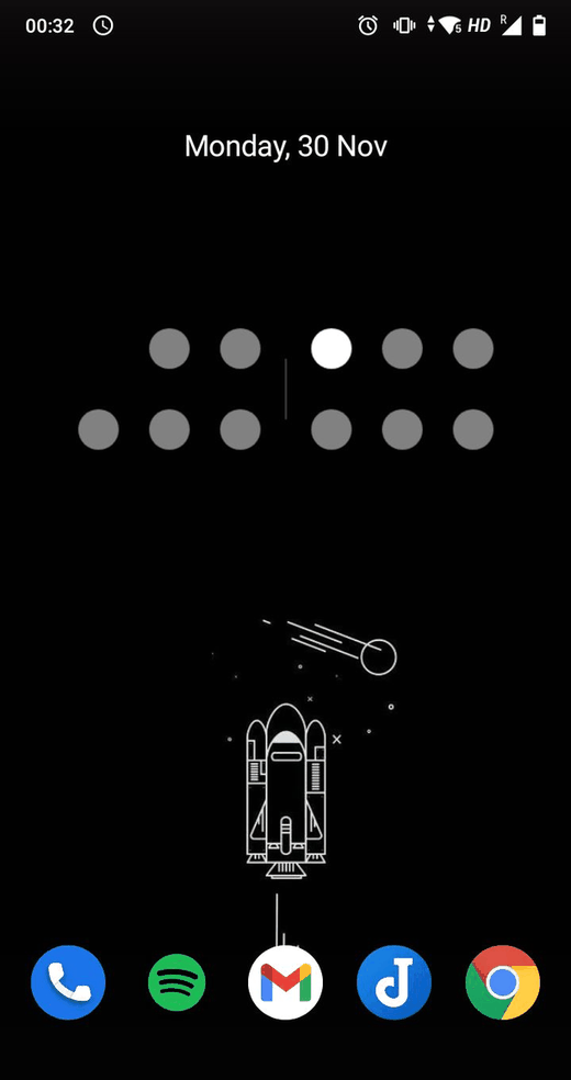 10-bit Clock Widget screenshot