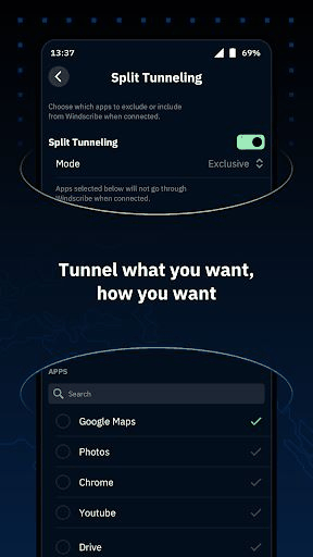 Windscribe screenshot