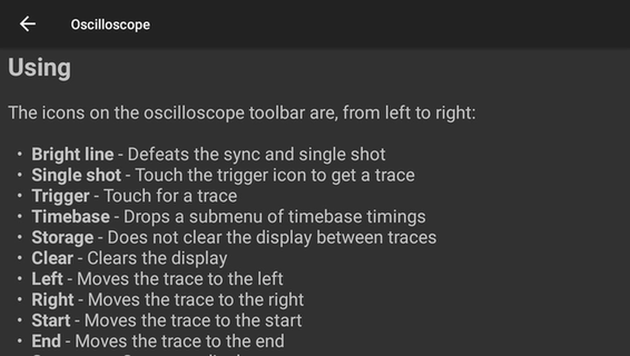 Oscilloscope screenshot