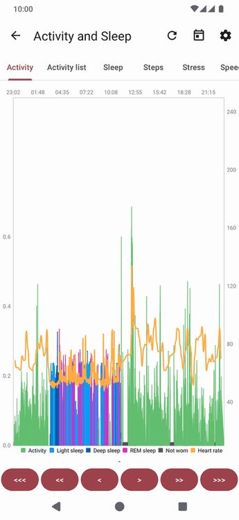 Gadgetbridge screenshot